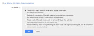 Ad Rotation Setting In Google AdWords